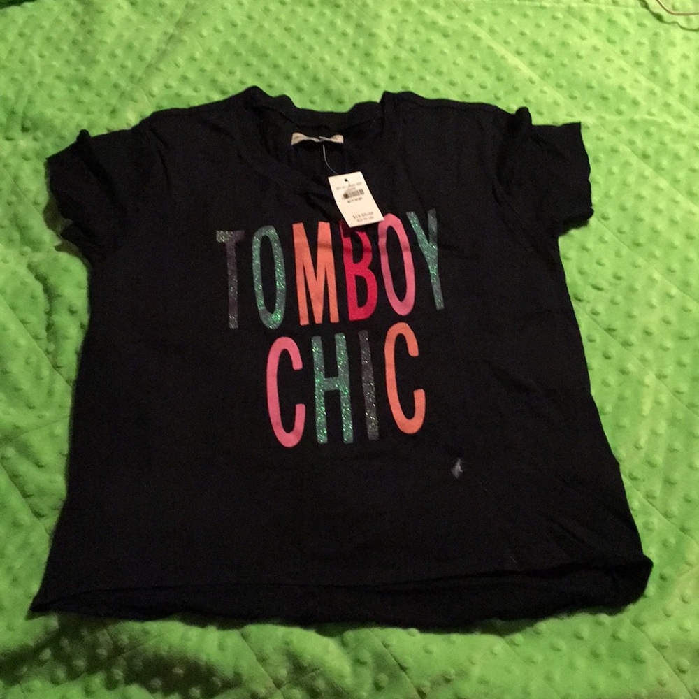 Abercrombie kids crop tshirt - Size Large (14)